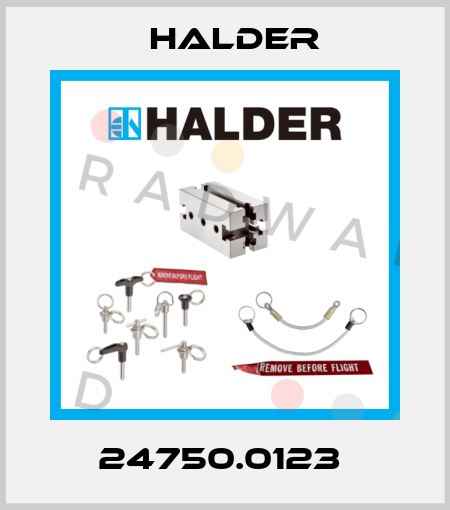 24750.0123  Halder