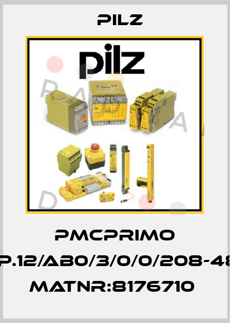 PMCprimo DriveP.12/AB0/3/0/0/208-480VAC MatNr:8176710  Pilz