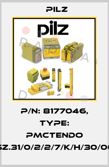 p/n: 8177046, Type: PMCtendo SZ.31/0/2/2/7/K/H/30/00 Pilz
