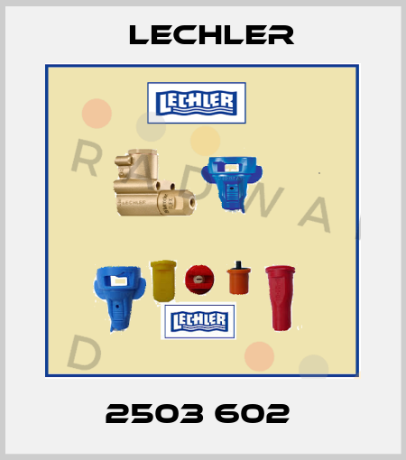 2503 602  Lechler