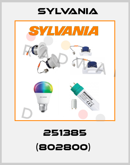 251385 (802800)  Sylvania