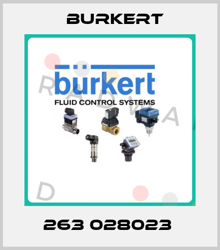263 028023  Burkert