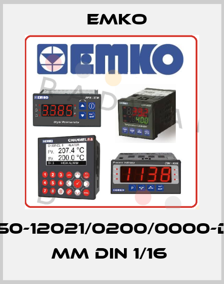 ESM-4450-12021/0200/0000-D:48x48 mm DIN 1/16  EMKO