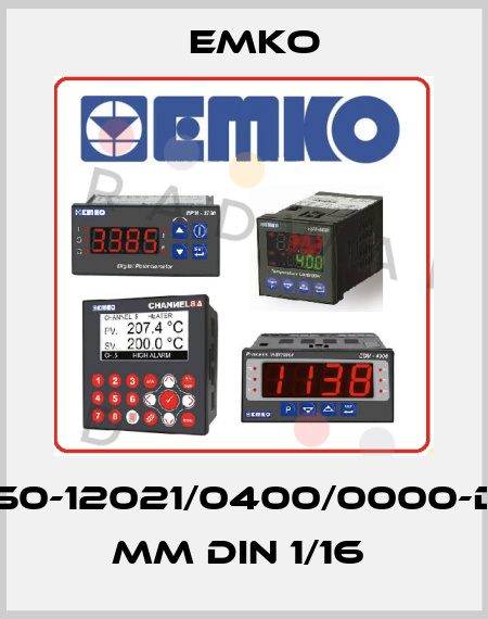ESM-4450-12021/0400/0000-D:48x48 mm DIN 1/16  EMKO