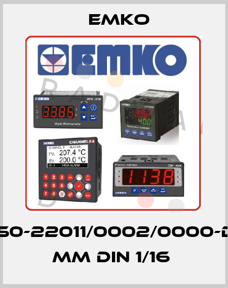 ESM-4450-22011/0002/0000-D:48x48 mm DIN 1/16  EMKO