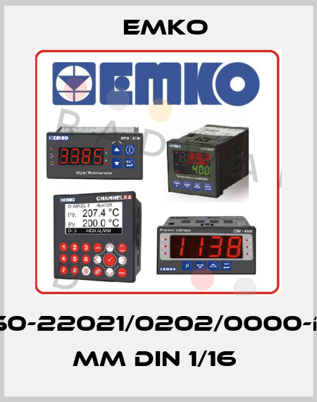 ESM-4450-22021/0202/0000-D:48x48 mm DIN 1/16  EMKO