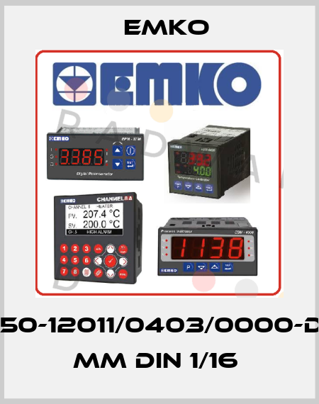 ESM-4450-12011/0403/0000-D:48x48 mm DIN 1/16  EMKO