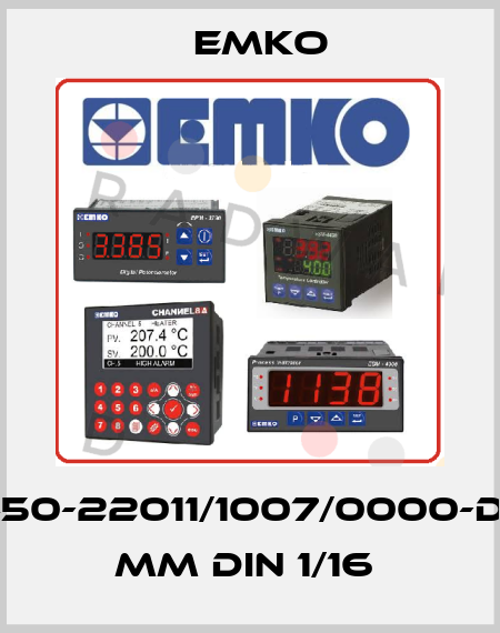 ESM-4450-22011/1007/0000-D:48x48 mm DIN 1/16  EMKO