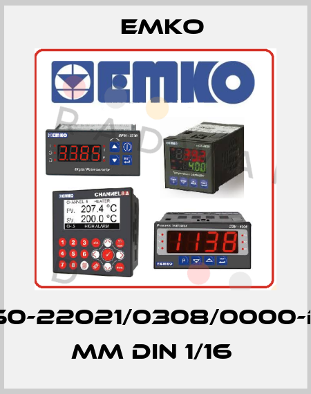 ESM-4450-22021/0308/0000-D:48x48 mm DIN 1/16  EMKO
