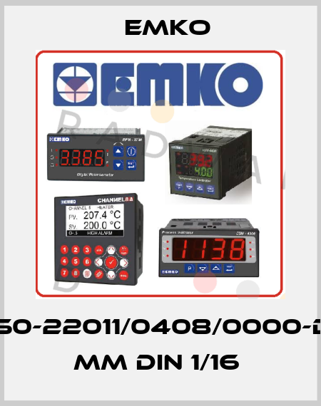 ESM-4450-22011/0408/0000-D:48x48 mm DIN 1/16  EMKO
