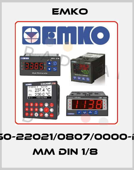 ESM-4950-22021/0807/0000-D:96x48 mm DIN 1/8  EMKO