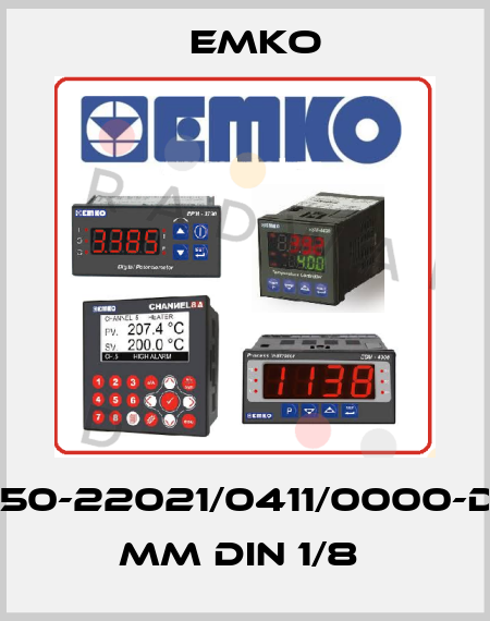 ESM-4950-22021/0411/0000-D:96x48 mm DIN 1/8  EMKO