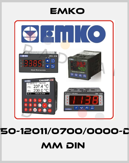 ESM-7750-12011/0700/0000-D:72x72 mm DIN  EMKO