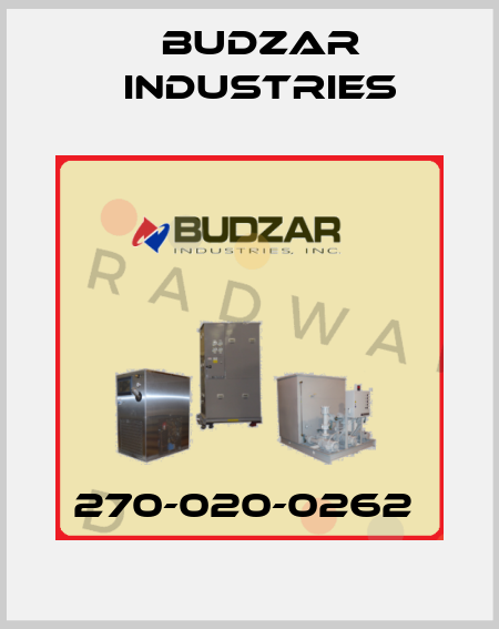 270-020-0262  Budzar industries