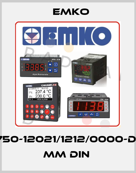 ESM-7750-12021/1212/0000-D:72x72 mm DIN  EMKO
