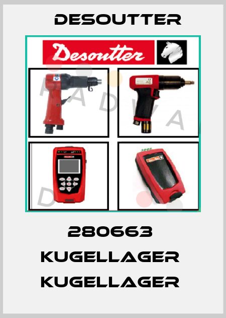 280663  KUGELLAGER  KUGELLAGER  Desoutter