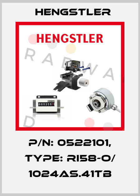 p/n: 0522101, Type: RI58-O/ 1024AS.41TB Hengstler