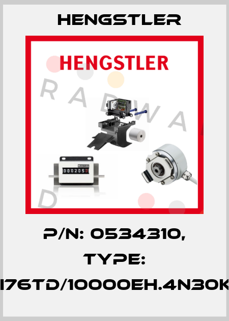 p/n: 0534310, Type: RI76TD/10000EH.4N30KF Hengstler