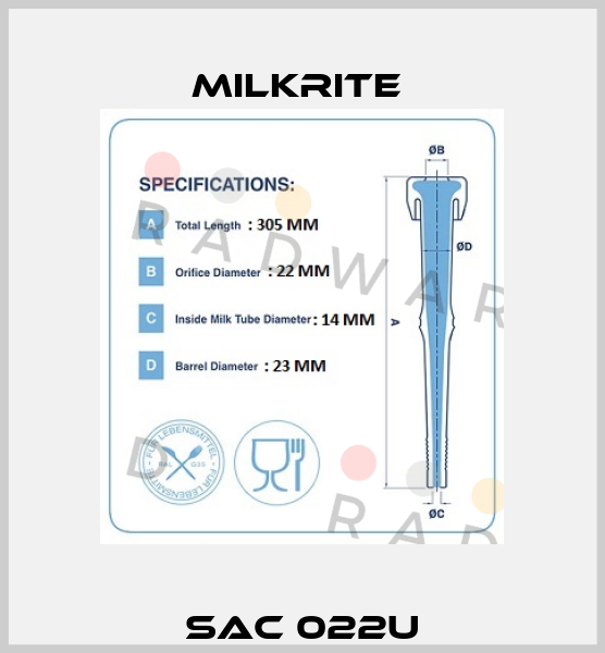SAC 022U Milkrite 