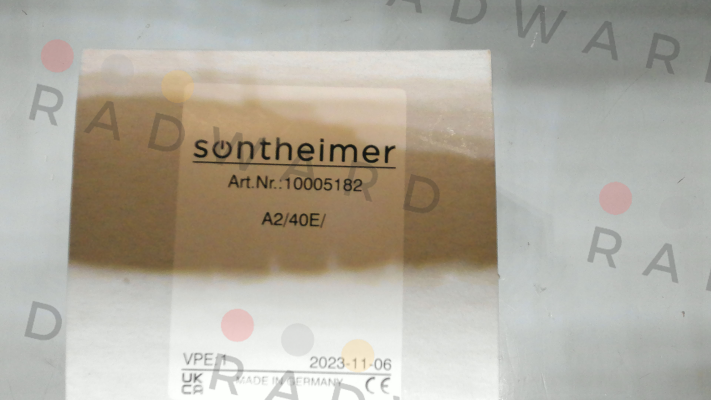 A2/40E // 10005182 Sontheimer