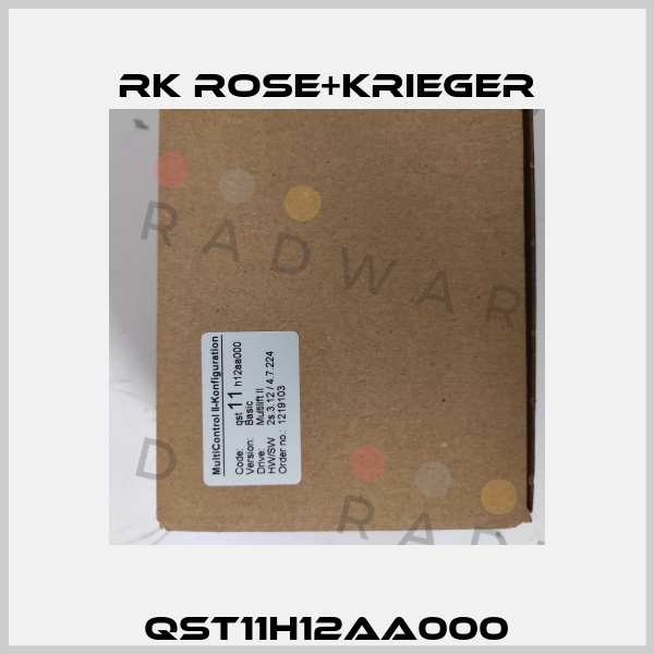 QST11H12AA000 RK Rose+Krieger