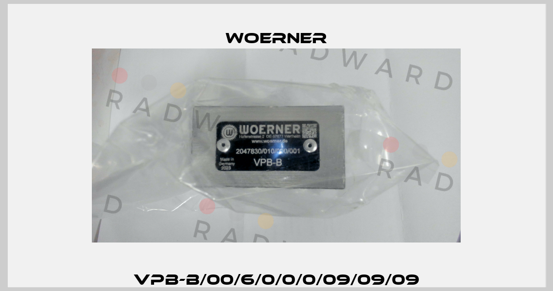 VPB-B/00/6/0/0/0/09/09/09 Woerner