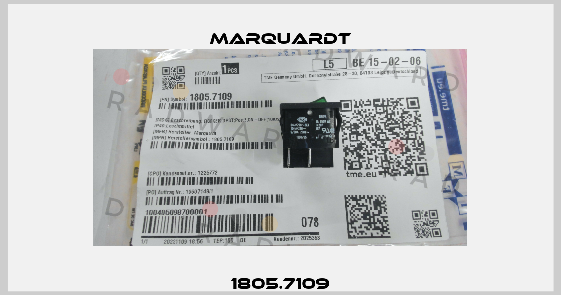 1805.7109 Marquardt