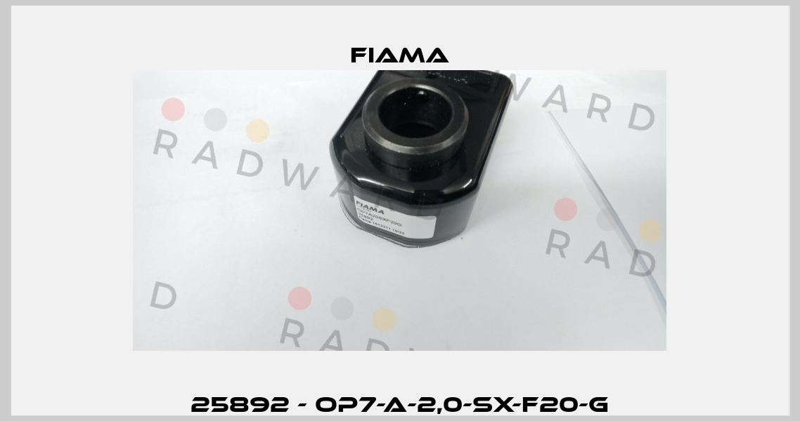25892 - OP7-A-2,0-SX-F20-G Fiama