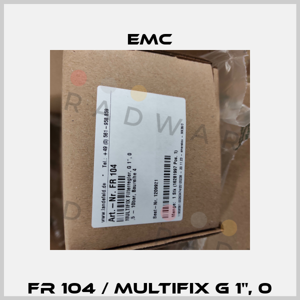 FR 104 / MULTIFIX G 1", 0 Emc