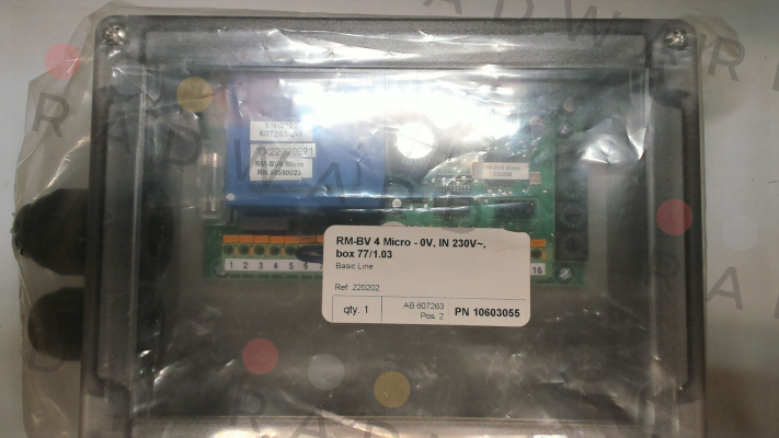 RM-BV 4 MICRO/ PN : 10603055 Reco