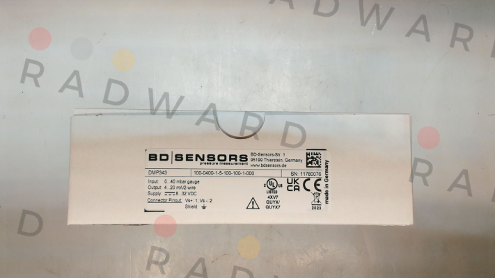 100-0400-1-5-100-100-1-000 Bd Sensors