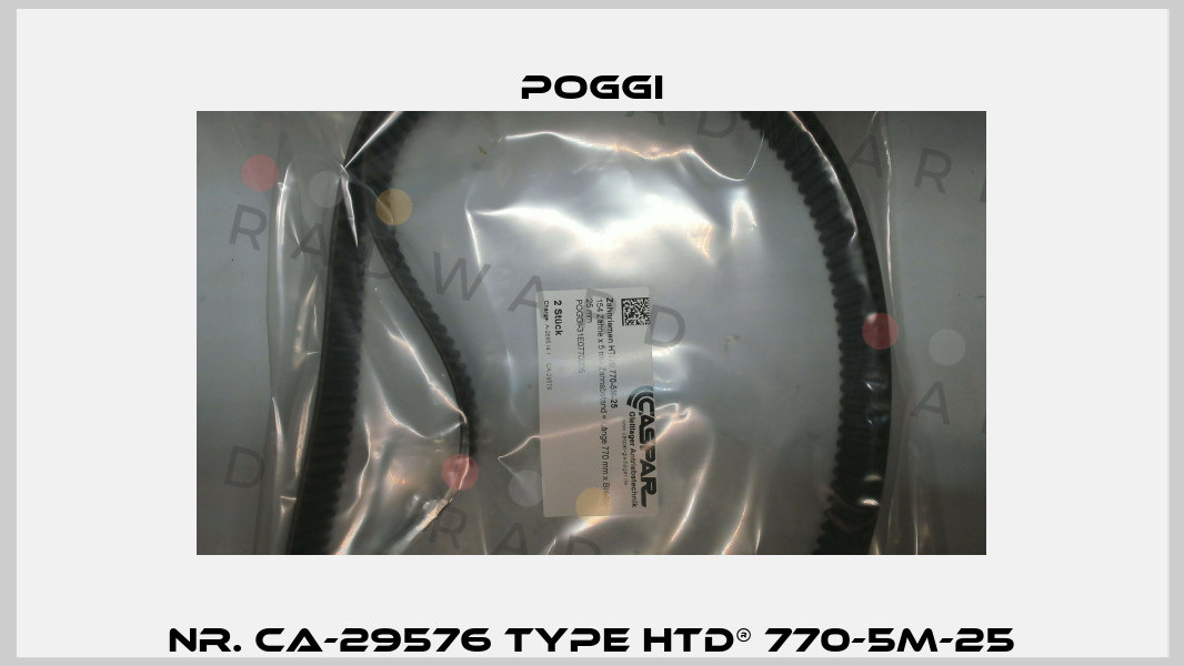 Nr. CA-29576 Type HTD® 770-5M-25 Poggi