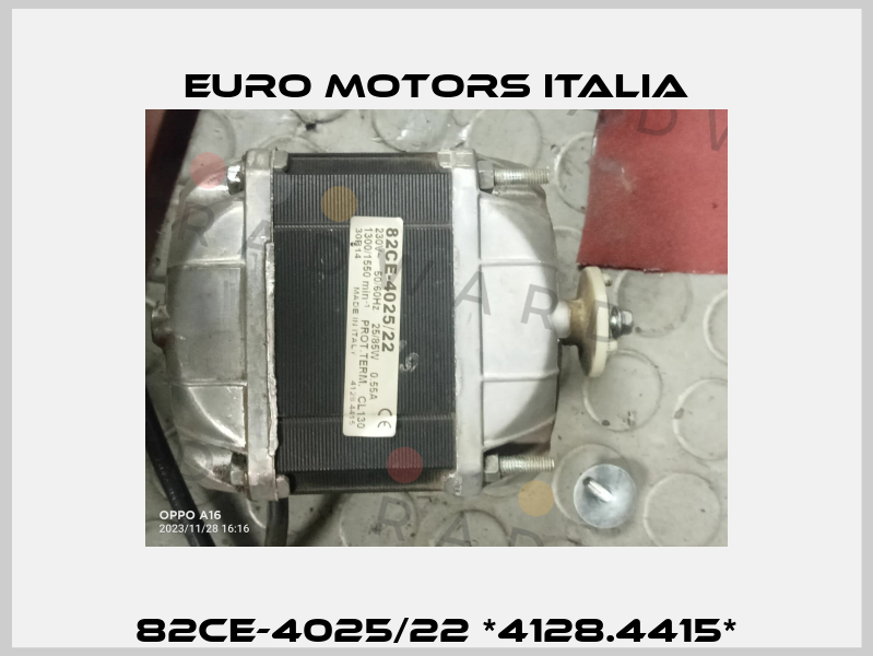 82CE-4025/22 *4128.4415* Euro Motors Italia