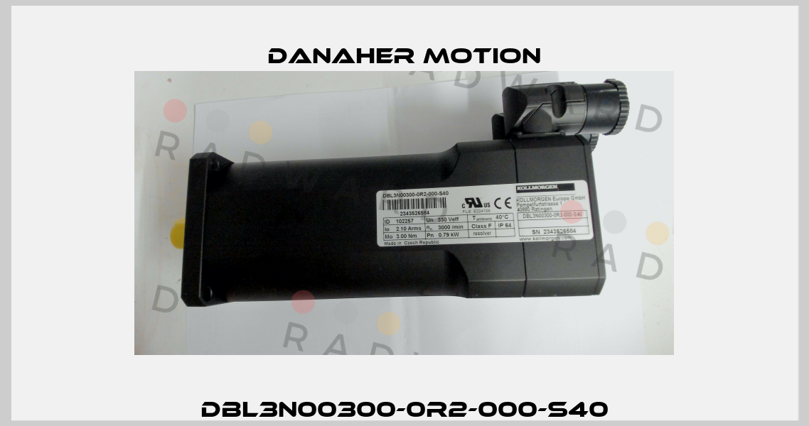DBL3N00300-0R2-000-S40 Danaher Motion