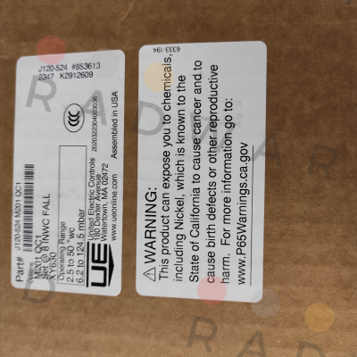 J120-524-M201-QC1 United Electric Controls