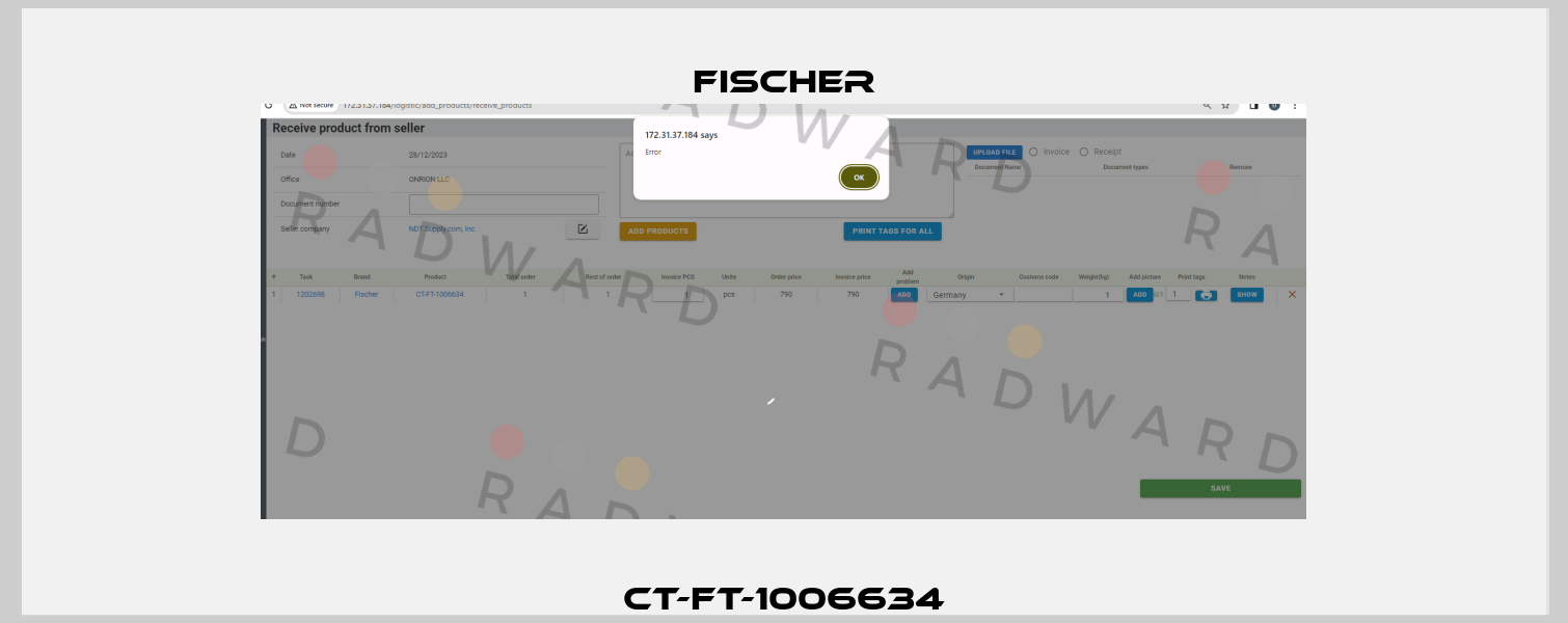 CT-FT-1006634 Fischer