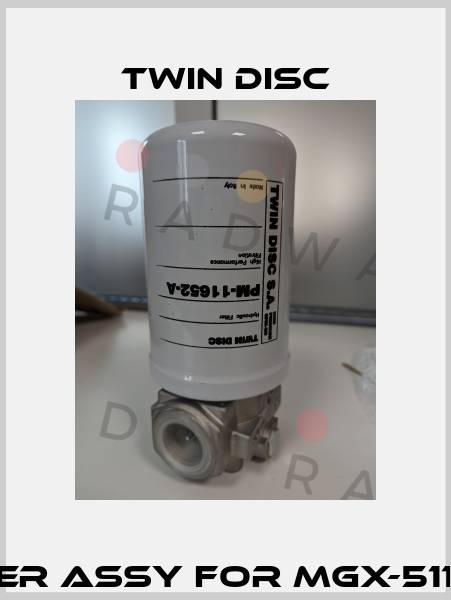 FILTER ASSY FOR MGX-5114SC Twin Disc