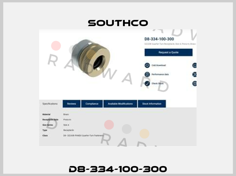 D8-334-100-300 Southco