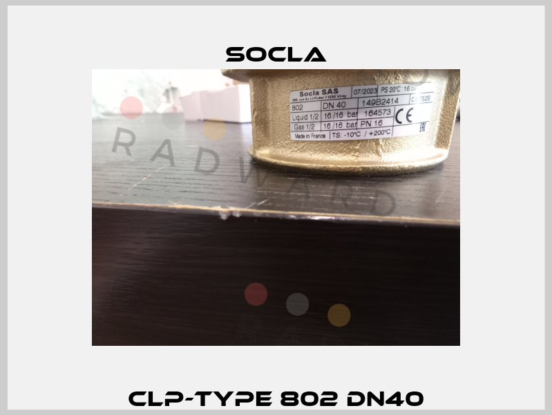 CLP-TYPE 802 DN40 Socla