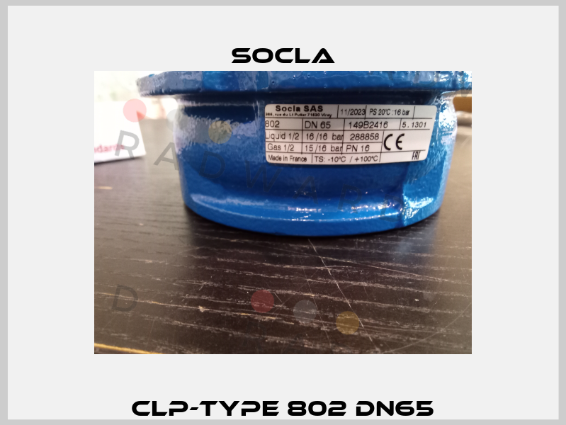 CLP-TYPE 802 DN65 Socla