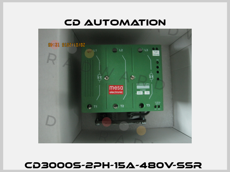 CD3000S-2PH-15A-480V-SSR  CD AUTOMATION