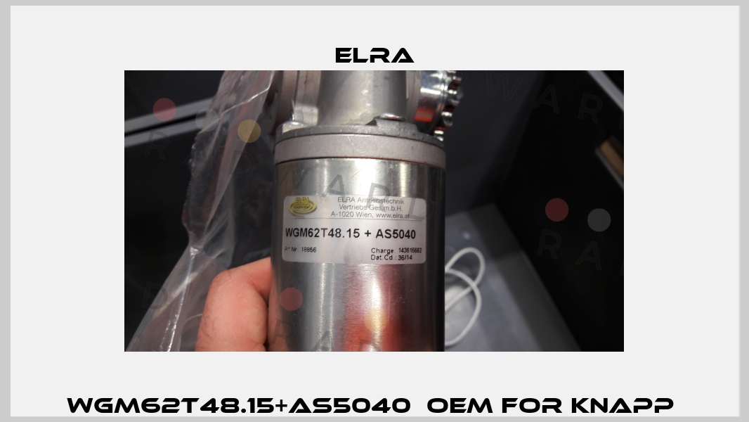 WGM62T48.15+AS5040  OEm for Knapp  Elra