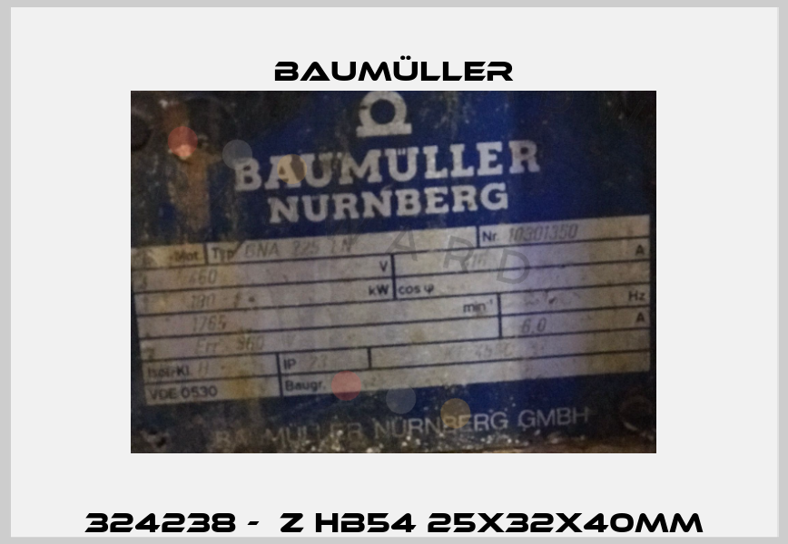 324238 -  Z HB54 25x32x40mm Baumüller