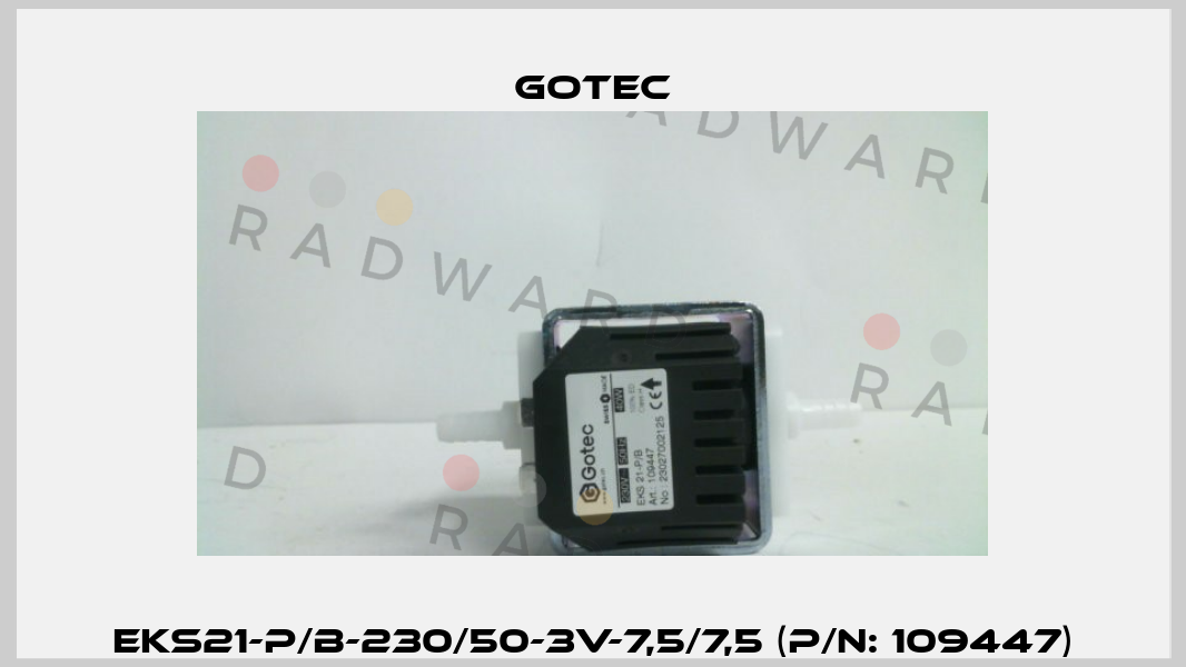 EKS21-P/B-230/50-3V-7,5/7,5 (P/N: 109447) Gotec