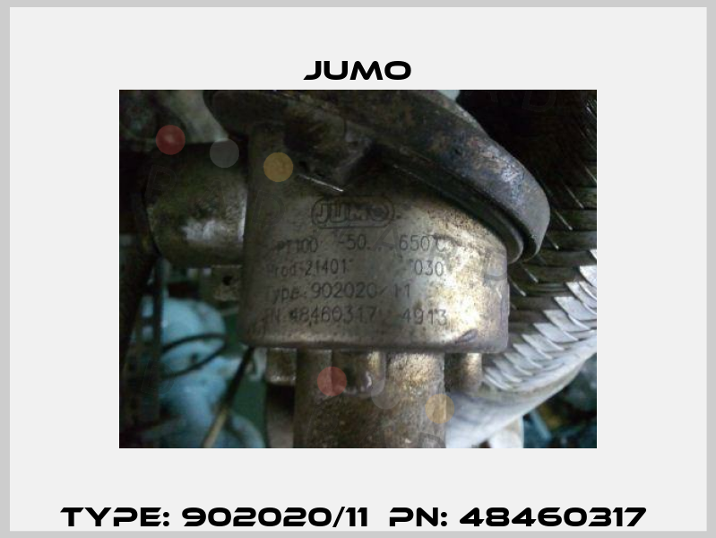 Type: 902020/11  PN: 48460317  Jumo