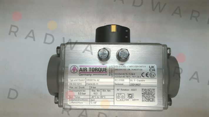 Pn: DR00015UF0411AZ Air Torque