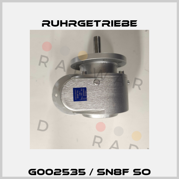G002535 / SN8F So Ruhrgetriebe