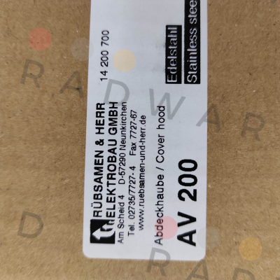 AV 200 Rübsamen & Herr