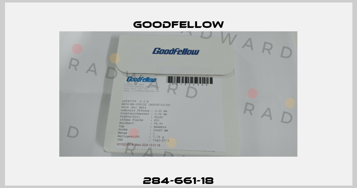 284-661-18 Goodfellow