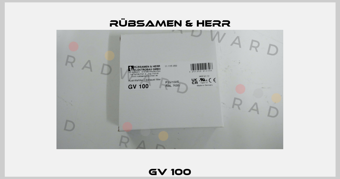 GV 100 Rübsamen & Herr